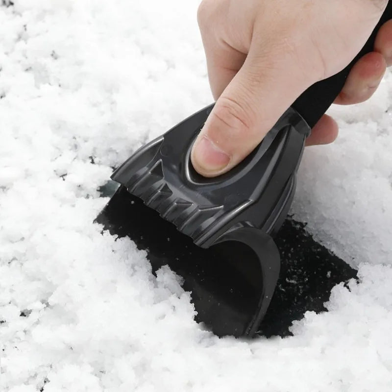 Car Ice Scraper Snow Shovel - Windshield Winter Cleaning Tool