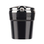 Car Ashtray & Garbage Can with LED Light - Multi-Function Cover