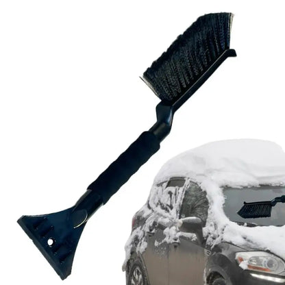 Car Snow Brush Ice Scraper - 2-in-1 Ergonomic Winter Tool