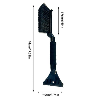 Car Snow Brush Ice Scraper - 2-in-1 Ergonomic Winter Tool