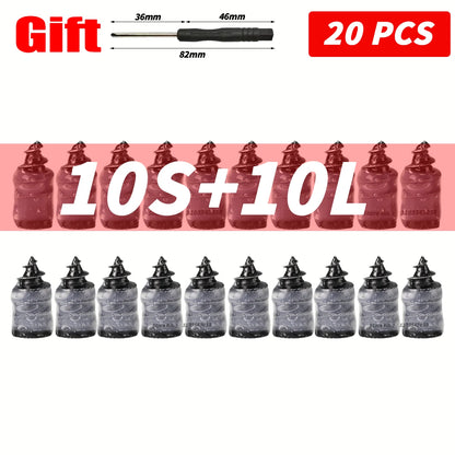 Universal Tire Repair Nails 10-100PCS - Glue Free Tubeless Tire Kit for Car Motorcycle