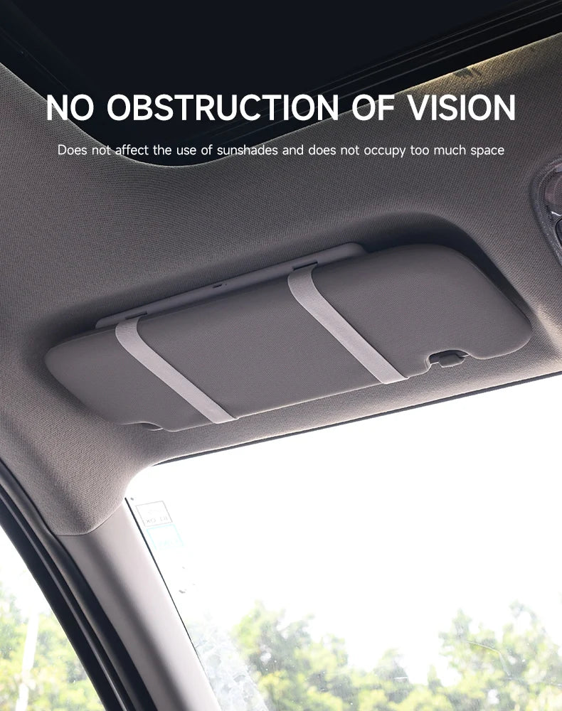 Car LED Makeup Mirror - HD Touchscreen Sun Visor Mirror