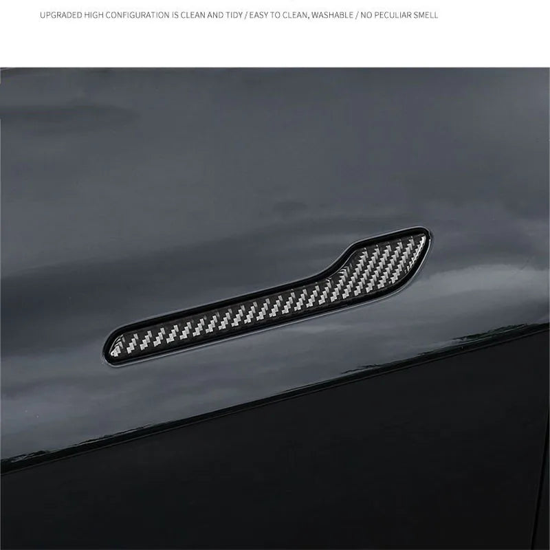 Tesla Model 3 Y Door Handle Stickers - Anti-Scratch Luminous