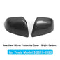Tesla Model 3 Highland Carbon Fiber Mirror Covers - ABS Light Carbon