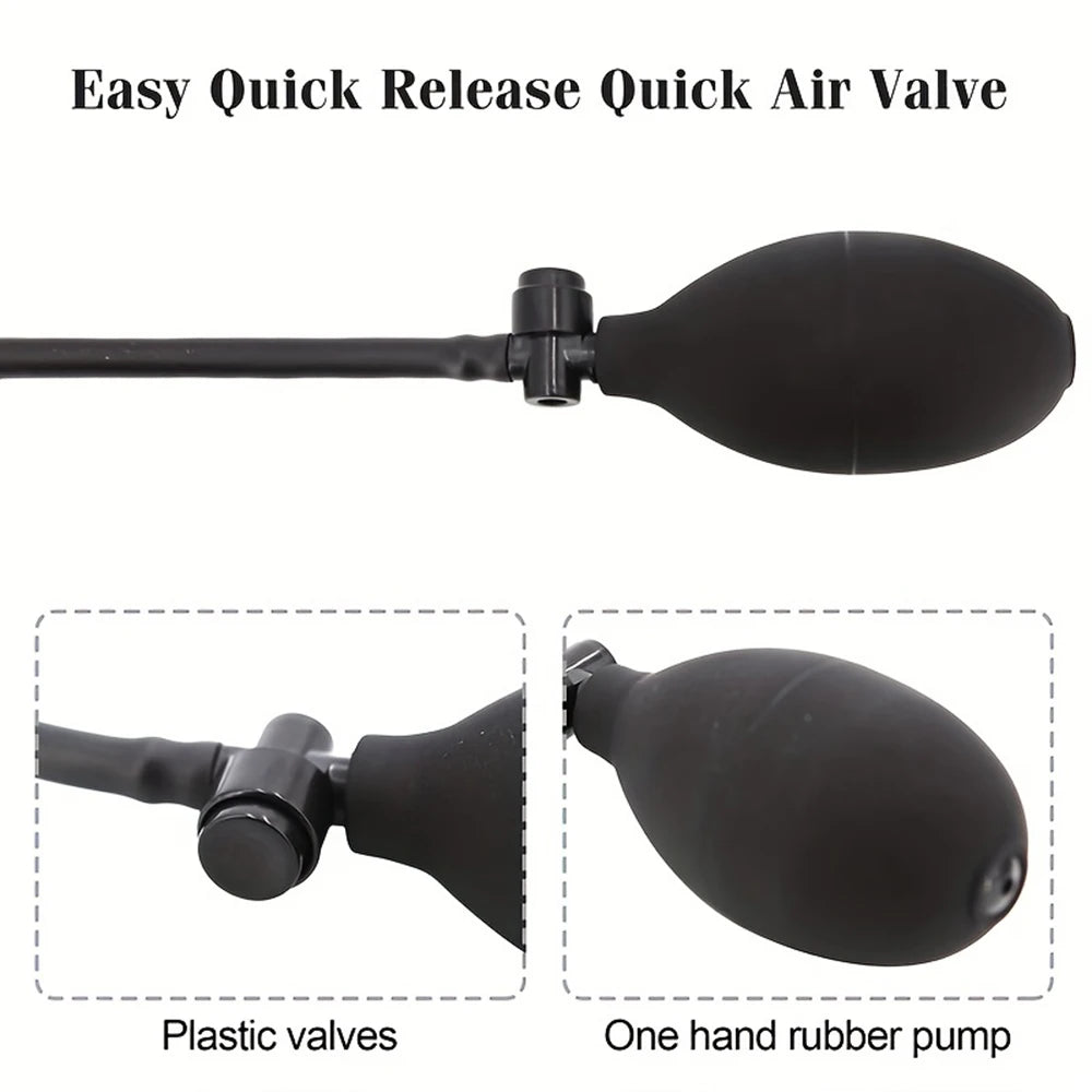 Air Wedge Bag 3-Piece Set - Commercial Grade Inflatable Leveling Kit