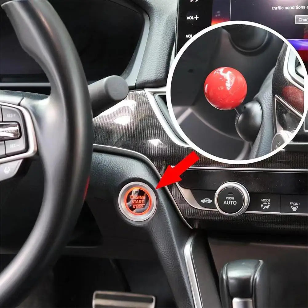Car Push Start Button Cover - Auto Ignition One-Touch Rocker Switch