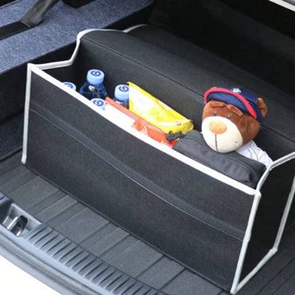 Car Trunk Organizer - Anti-Slip Felt Cloth Storage Bag Compartment Boot Organizer
