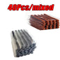 Car Tire Repair Tool Kit - 8 Piece Set with Rubber Strips