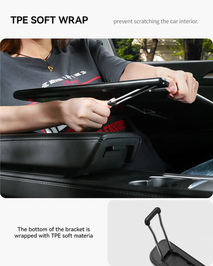Tesla Steering Wheel Laptop Tray - Portable Office Desk for Model S/3/X/Y Highland Juniper