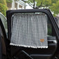 Car Sun Shade Curtains - Cute Cartoon Bear Window Sunshade