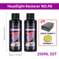 Professional Headlight Restoration Kit - Remove Oxidation & Polish Headlamps