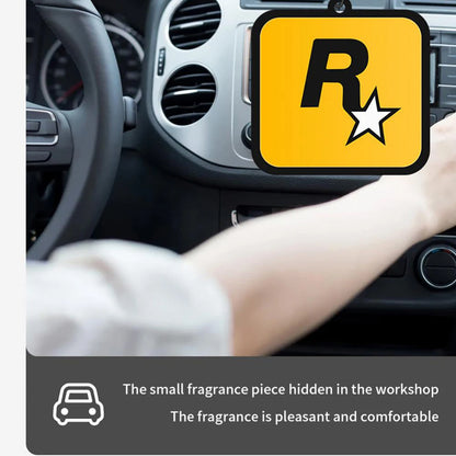 Car Rockstar Fragrance Tablets Air Freshener - Aromatherapy Pendant