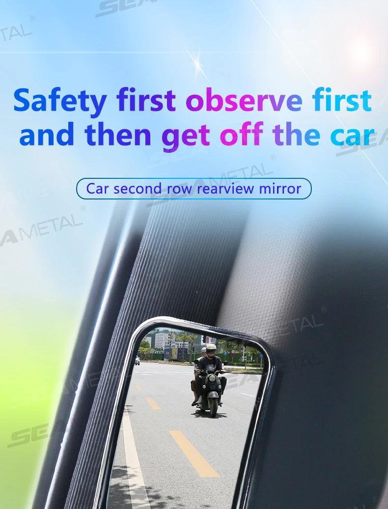 Car Convex Blind Spot Mirrors - Wide Angle 2pcs Set