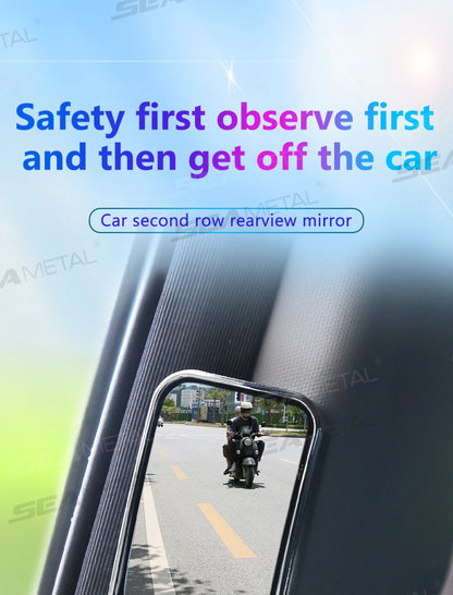 Car Convex Blind Spot Mirrors - Wide Angle 2pcs Set