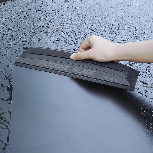 Car Squeegee Tool - Non-Scratch Silicone Window Wiper Blade
