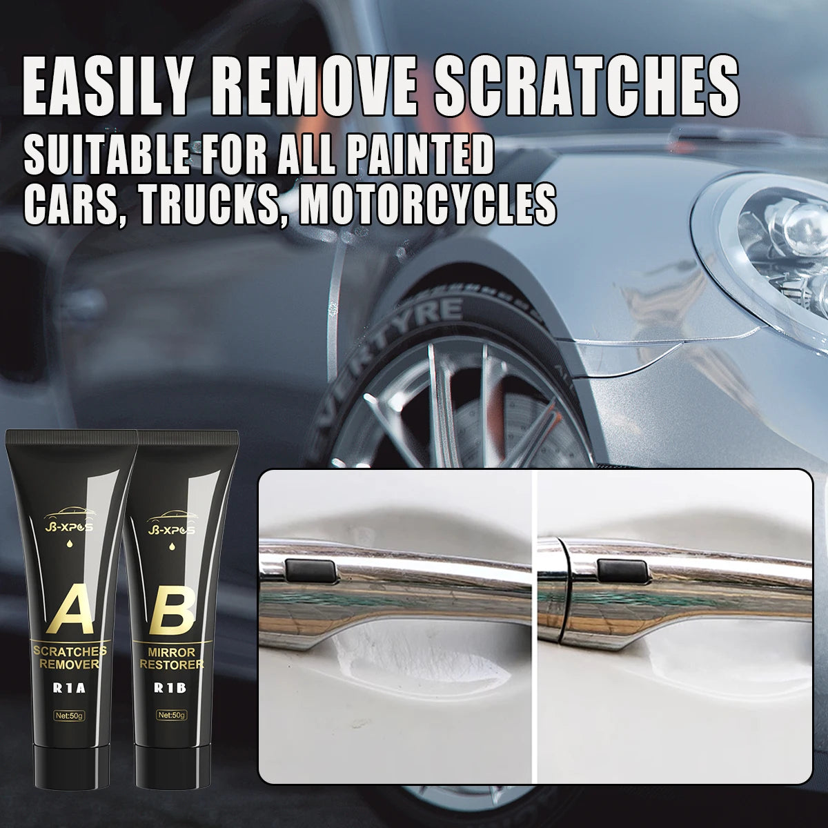 Car Scratch Remover - Auto Paint Repair Polishing Compound