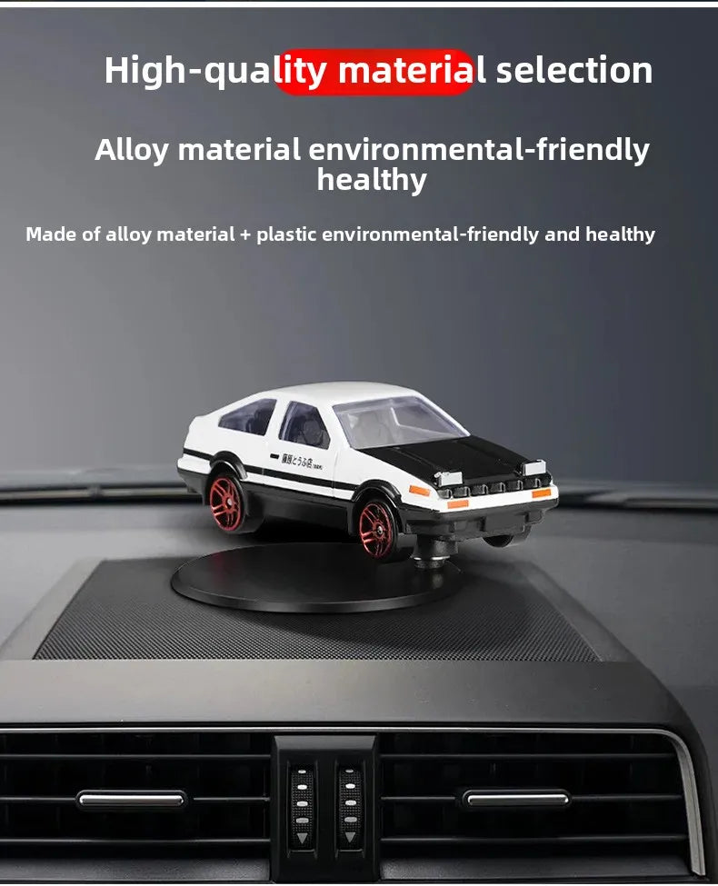 Car Drift Tail Swing Rotating Ornament - Center Console Decoration
