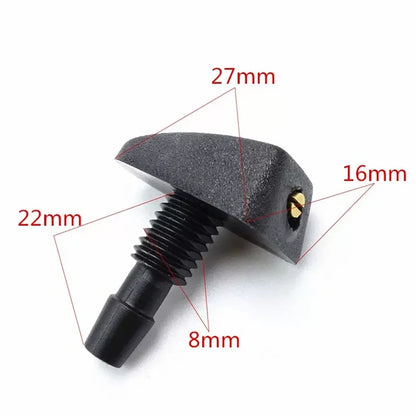 Universal Car Windshield Wiper Nozzle Kit - 2 Piece Sprayer Set