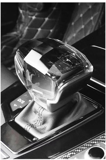Audi Crystal Gear Shift Head Cover - Type A RS Logo for A4 A5 A6 A7