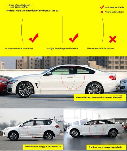Car Door Edge Guards - Universal Protection Strip Scratch Protector
