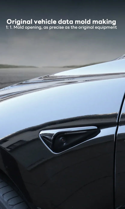 Tesla Model 3 Highland 2024 Yan Kamera Koruyucu Kapak - ABS Lens Koruma