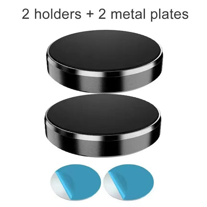 Magnetic Car Phone Holder - Universal Mount for iPhone Samsung GPS Support
