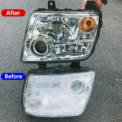 Headlight Polishing Set - Auto Headlight Restoration Kit 300ml