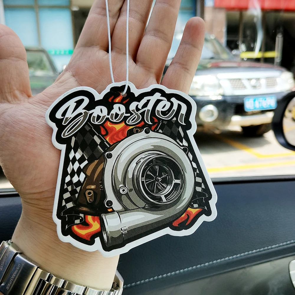 JDM Car Air Freshener Rearview Mirror Perfume - Turbo Brake Disc