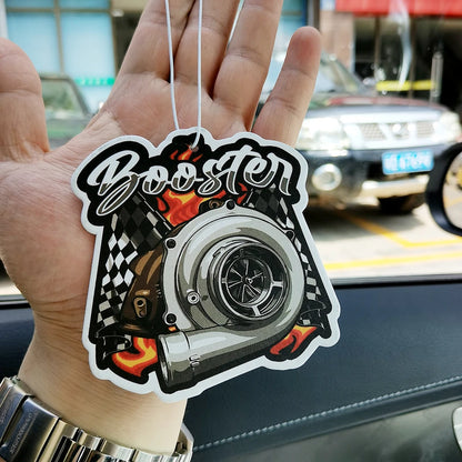 JDM Car Air Freshener Rearview Mirror Perfume - Turbo Brake Disc