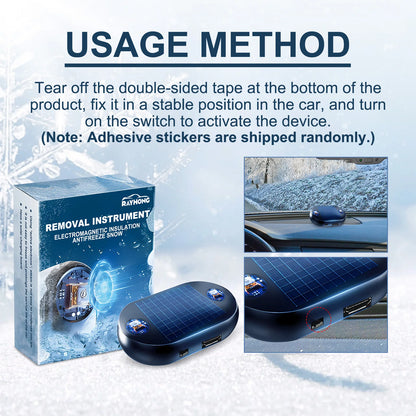 Car Solar Antifreeze Device - Windshield Deicer Snow Removal Tool