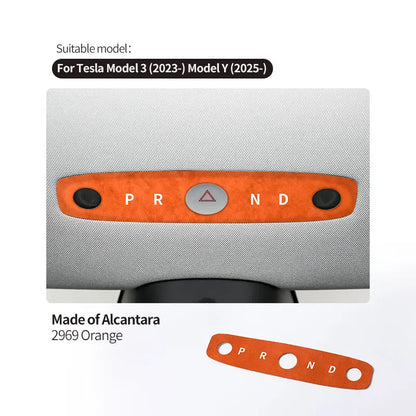 Tesla Model 3 Highland Y Alcantara Reading Light Trim 2023+ 2969 Orange