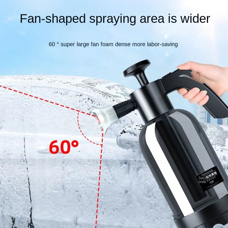 2L Foam Sprayer Car Wash - Hand Pump Snow Foam Cannon