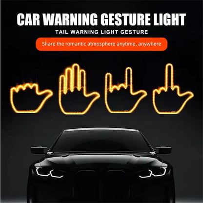 Car LED Finger Lights - Remote Control Interior Warning Lamp