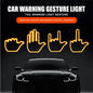 Car LED Finger Lights - Remote Control Interior Warning Lamp