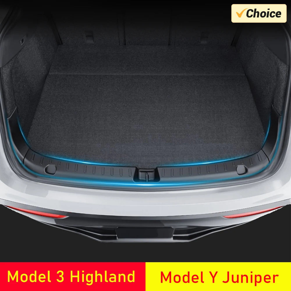 Tesla Model Y 3 Trunk Sill Guard - Juniper Cargo Mat Bumper Protector