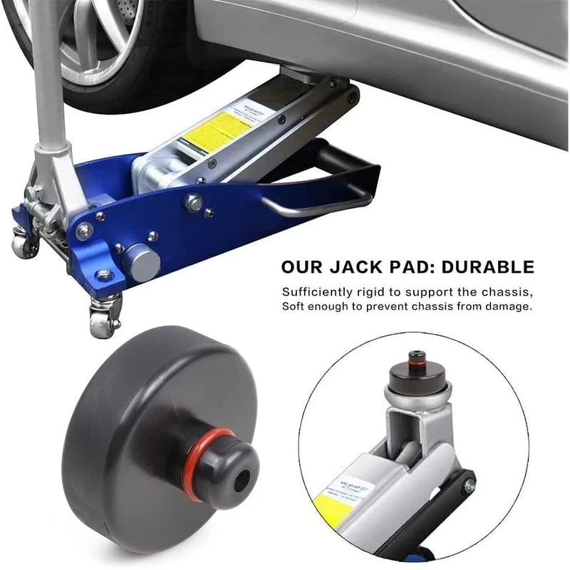 Tesla Lifting Jack Pad - Upgraded Rubber Pucks Adapter Model 3 Y S X