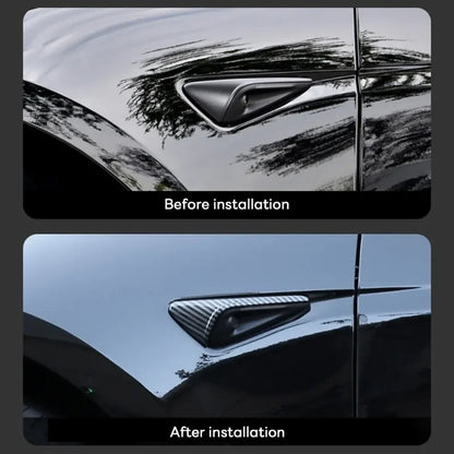 Tesla Model 3 Highland 2024 Yan Kamera Koruyucu Kapak - ABS Lens Koruma