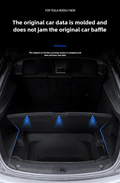 Tesla Model Y Juniper 2025 Trunk Organizer - Premium TPE Storage Solution