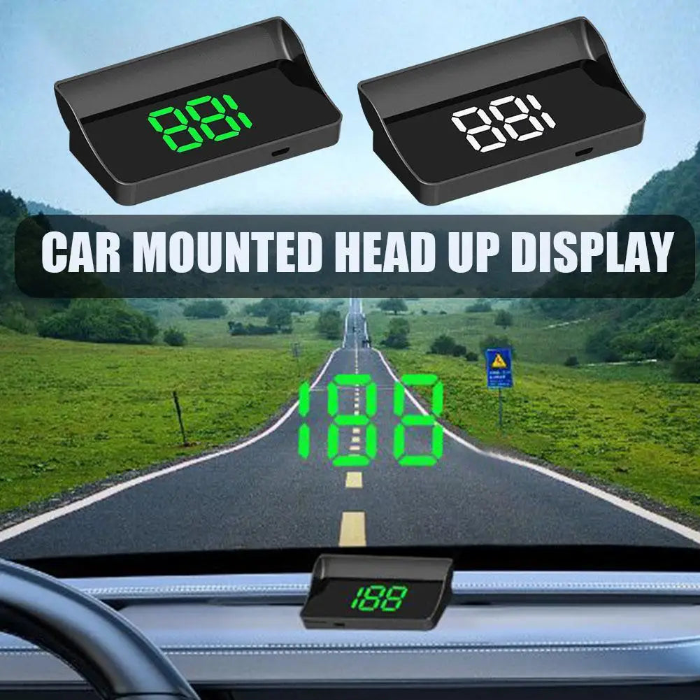 Car Head-Up Display GPS Speedometer - Digital HUD Windshield Projector