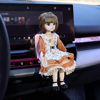 Car Safety Chair Doll Toy - Air Conditioner Aromatherapy Clip