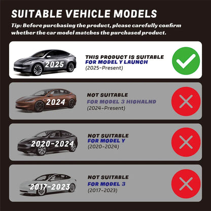 Tesla Model Y Bumper Grille Cover 2020-2025 Anti Insect Dust Protection Kit