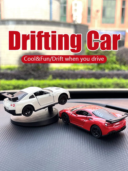 Drift Car Dashboard Toy Model - Swing Turning Sports Race Ornament