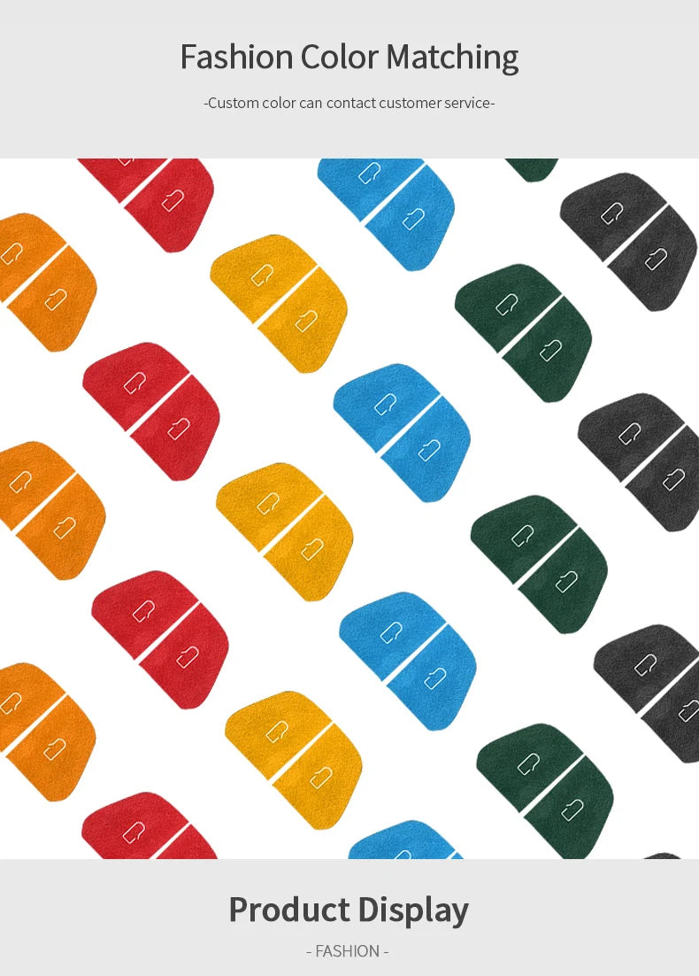 Tesla Model 3 Y Alcantara Door Switch Trim - 2024+ Cover