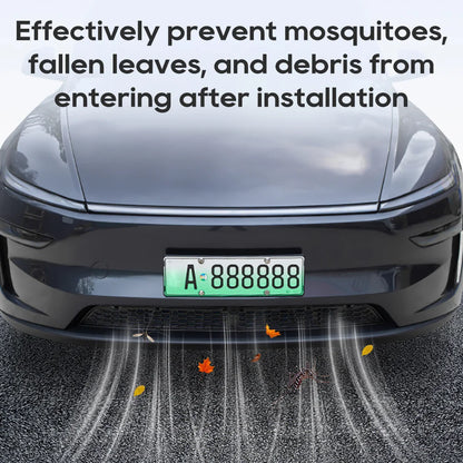 Tesla Model Y Bumper Grille Cover 2020-2025 Anti Insect Dust Protection Kit