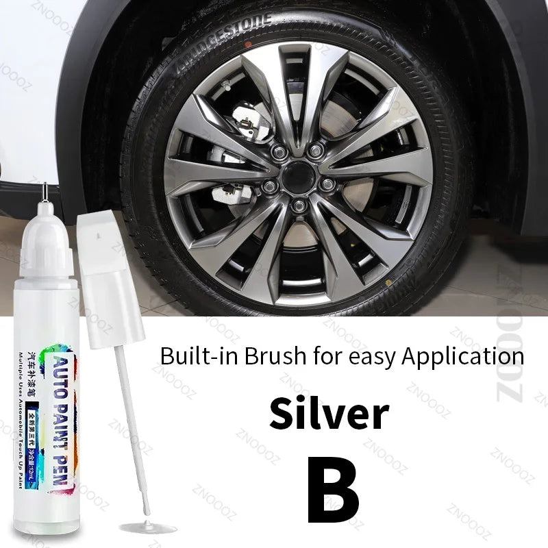 Lexus UX Touch Up Paint & Wheel Repair Kit - Quick Scratch Repair Silver/Black
