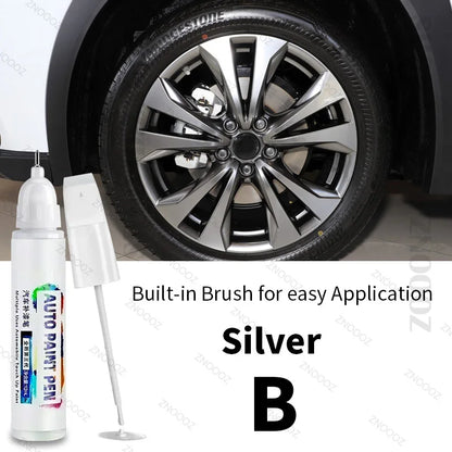 Lexus UX Touch Up Paint & Wheel Repair Kit - Quick Scratch Repair Silver/Black