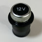 Audi Chrome Cigarette Lighter Cover - Decorative Plug for A3 A4 A5 Q2 Q7 R8