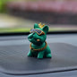 Resin Bully Dog Car Interior Decoration - Center Console Ornament
