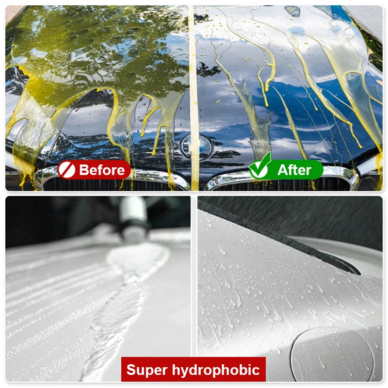 Car Ceramic Nano Coating - Hydrophobic Anti-Scratch Protection 100ML