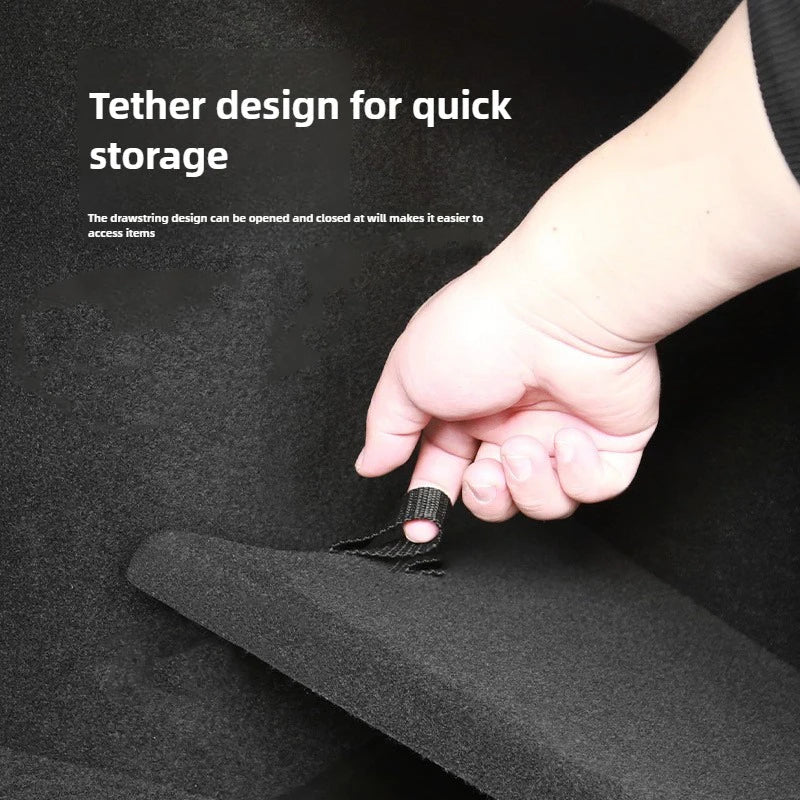 Tesla Model Y Juniper 2025 Trunk Organizer - Premium TPE Storage Solution